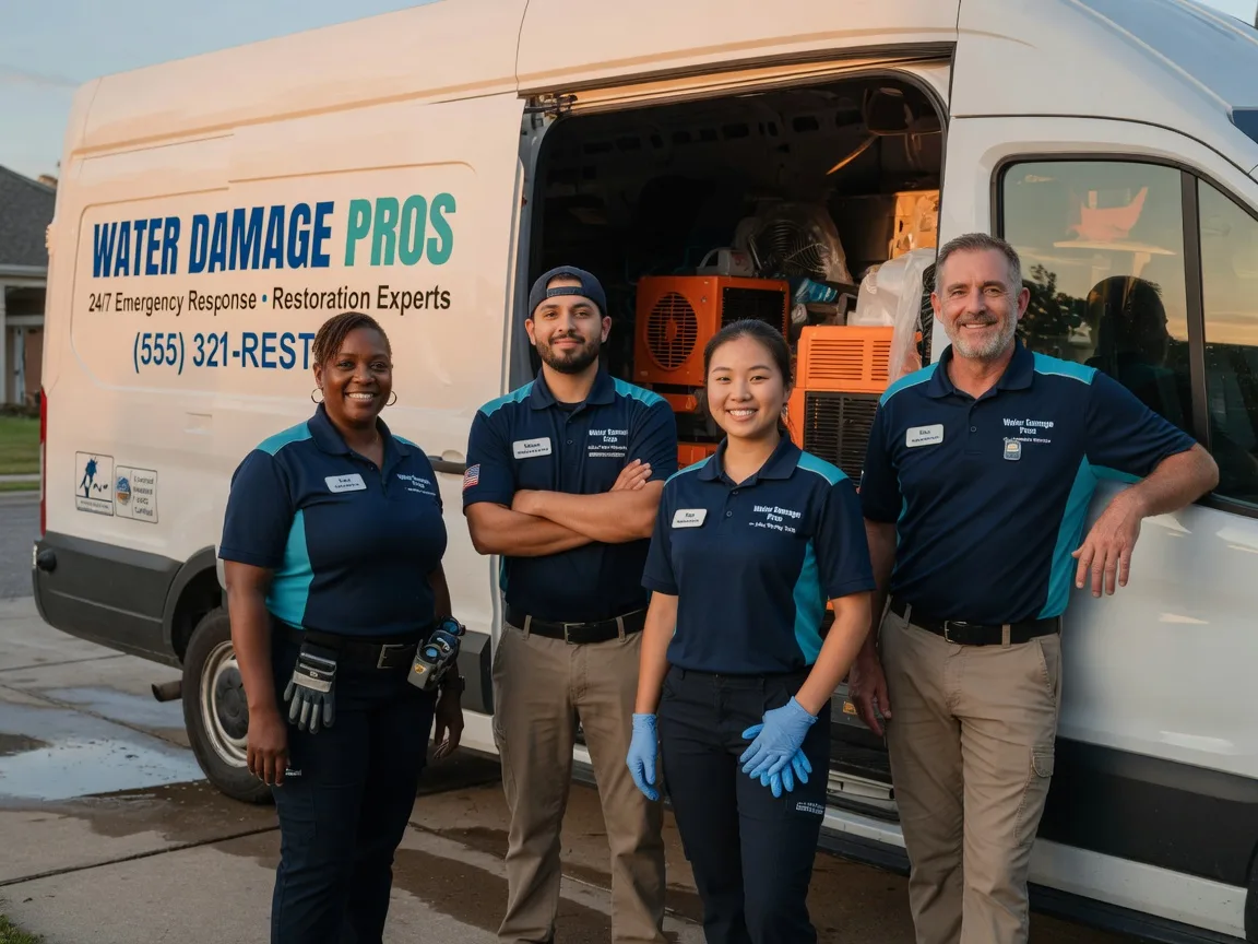 Water Damage Restoration company in Big Bend, WV